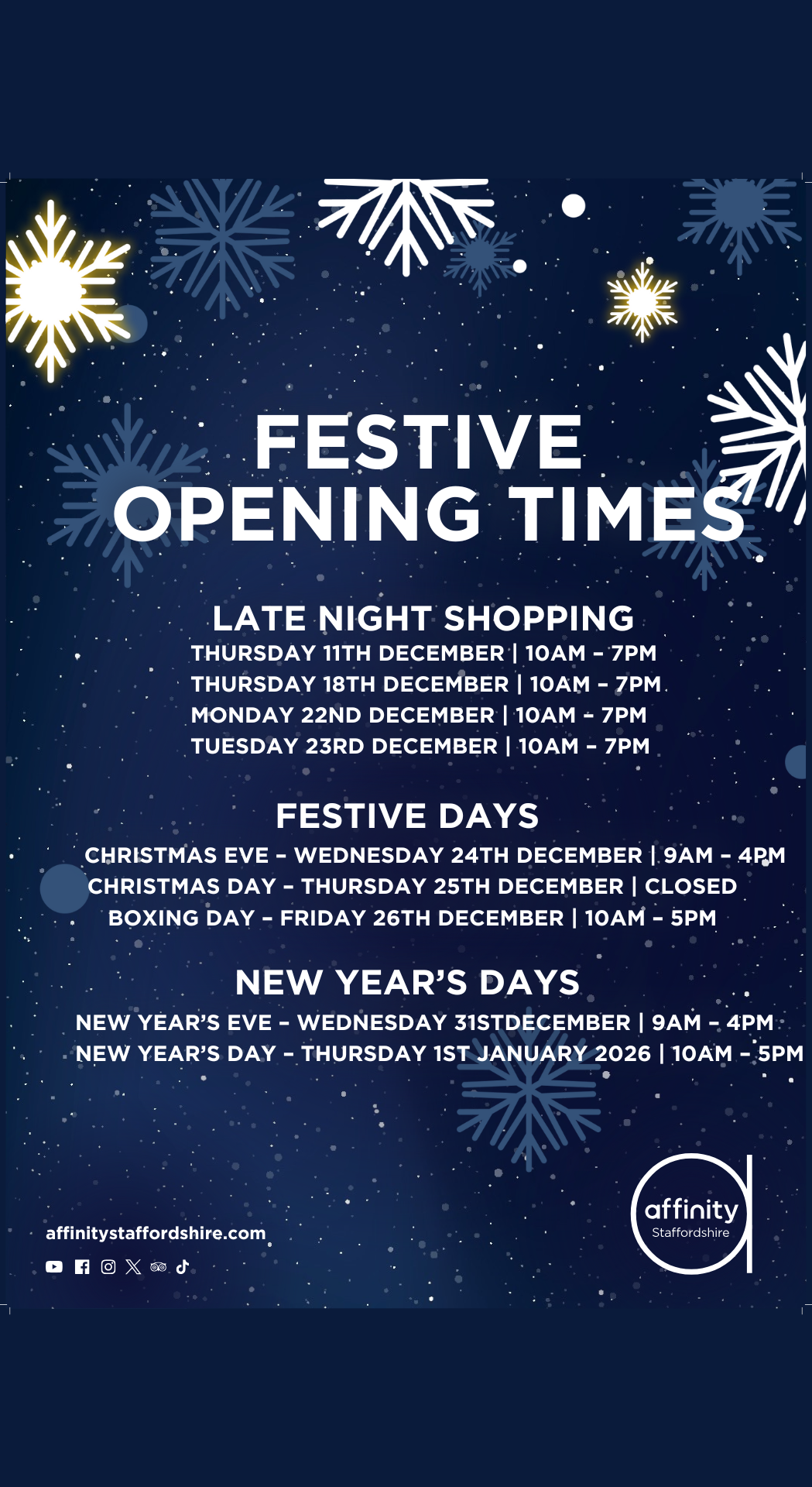 Christmas Trading Hours 2