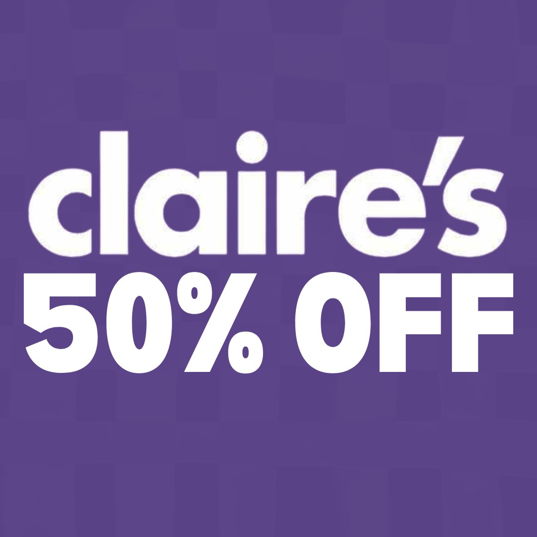 Claires 50 off