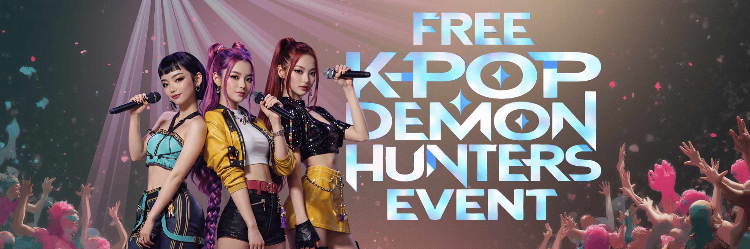 Event Banners Kpop irl texted edited