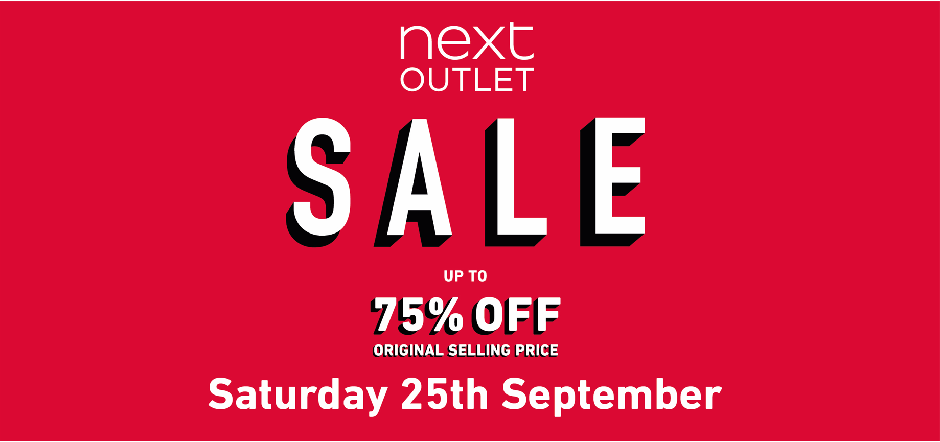 Next Outlet Sale Affinity Staffordshire Whats On
