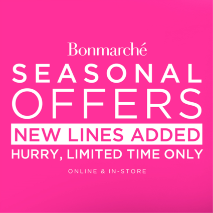 Seasonal offers Bonmarche